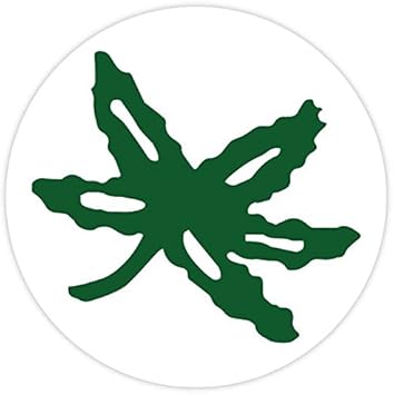 Ohio state buckeye leaf stickers Clearance