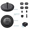 WOHOOH-Solar-Fountain-Pump-3W-Circle-Solar-Water-Features-for-The-Garden-Solar-Powered-Water-Fountain-with-6-Nozzles-Floating-Fountain-Pump-Kit-for-Bird-Bath-Fish-Tank-Patio-Pond-and-Pool WOHOOH Solar Fountain Pump, 3W Circle Solar Water Features for The Garden, Solar Powered Water Fountain with 6 Nozzles…