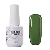 Arte Clavo Gel Polish Soak Off UV LED Lamp Lacquer Nail Art Varnish Professional 16ml Grass Green