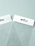 MyCraftSupplies 8x10 Inch HANG TOP Clear Self Adhesive Cello Bags for Retail Packaging or Display Set of 100