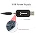 Bluetooth Audio Music Receiver,3.5mm Stereo Music Adapter Car Handsfree Protable Speaker USB Wireless AUX Dongle 15M Transmition Distance Bluetooth Car Kit(Updated Version)thumb 1