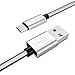 USB Type C Cable, Metal Braided 6.6ft 2 Pack Durable USB-A to USB-C Charging Cable, Fast Charger Cord for Samsung Galaxy S21 S20+ S10 S9 S8 A51 Note PS5 Controller Pixel