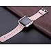 bayite Replacement Accessory Steel Frame for Fitbit Blaze Smart Watch Champagne Rose