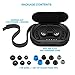 JLab Audio Epic Air Elite True Wireless Sport Earbuds | Headphones for Working Out, Sweatproof | 6-Hour Battery Life, 32-Hour Charging Case | Music Controls | Bluetooth Headphones | Black
