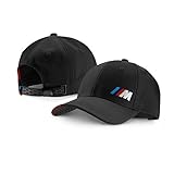 BMW Genuine M Logo Black Hat Cap