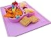 Silicone placemat and baby plate tray for infants toddlers and kids - these portable hippo happy mats one piece bowl suctions and fits to most tables highchair non slip baby feeding FDA Approved