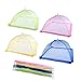 [Upgrade Metal Frame and Tight Mesh Material]Ilyever 4 Pack Food Cover Tent with Extra Bottom Band,Large Collapsible Pop-Up 17