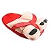 Misscat Women Cartoon Toe Big Feet Velvet Anti-slip Warm Soft Slippers Cotton Indoor Home Floor Shoes (Red)