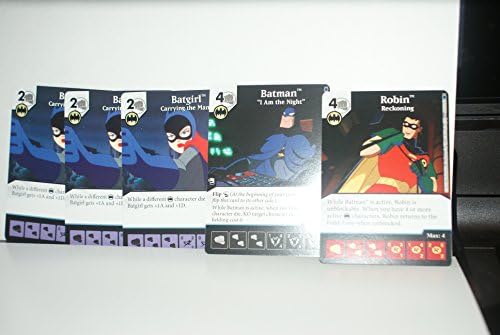 DC DICE MASTERS Batman The Animated Series TAS OP KIT 3X Batgirl Robin Batman