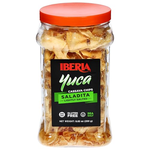 IBERIA YUCA/CASSAVA CHIPS, 8.8 OZ