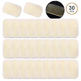 Sportneer Ab Gel Pads, 30 Pack Abs Trainer Replacement Gel Sheets, Abdominal Toning Belt Muscle Training Toner Accessories