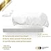 California Design Den 1000 Thread Count King Size Sheet Set, Winner Architectural Digest Best Sheet, Luxury 100% Cotton Sateen Bed Sheets, Softer Than Egyptian Cotton (White)