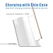 Wireless Charger, Fast Wireless charger Qi-Certified Wireless Charger Wireless Charging Pad Stand for iPhone 8/8 plus,iphone X,Galaxy S9/S9+, S8/S8 plus（NOT include adapter, white）