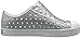 Native Shoes Unisex-Child Jefferson Junior-K Slip-On, Silver Bling/Shell White, J3 M US Little Kid