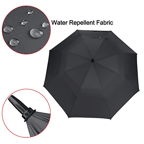 G4Free 47/54/62/68/72 Inch Golf Umbrella Windproof Auto Open Large Umbrella