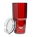 5 Star Stuff 20 oz Tumbler, 100% Stainless Steel Double Wall Vacuum Insulated Cup with Lid - Slim Black primary