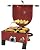 Mr. Pizza GOT1509M Pizza Oven and Grill, Red