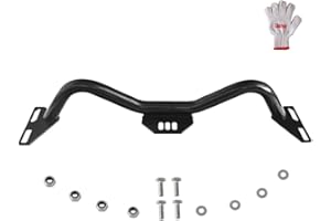 Oldriver Adjustable Transmission Crossmember Fit for 1964-1987 Chevy Blazer Suburban / GMC C10 C20 2WD Trucks ,Transmission Crossmember is Steel with Outdoor Black Powder Coating