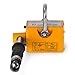 Mophorn Steel Magnetic Lifter 100KG Metal Lifting Magnet 220 LB Magnetic Lift Hoist Shop Crane for heavy duty