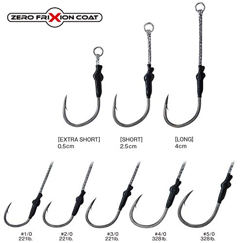 Varivas Crochet D’aide Au Jigging Avani Ocean Works Buri Hiramasa – Long 2/0