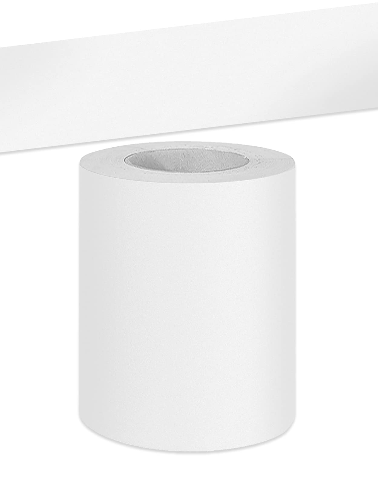 VisitRyl Peel and Stick Wallpaper Border for wall Rustic White Frosted 2 Decor - Simple Decor Bulletin Board Borders Paper - 3.93 in X 196.7 in