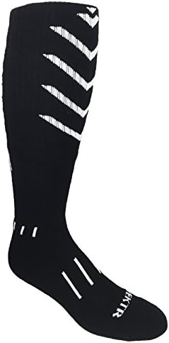 MOXY SocksUltimate VEKTR Black and White Premium Fitness Socks