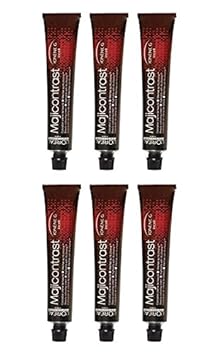 Loreal 6 er Pack Loreal Majicontrast Magenta - Rot 50 ml