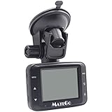 Matego Dash Camera 1080P FHD 2.0 Inch LCD Screen 120 Degree Wide Angle Lens Car Camera with G-Sensor WDR Loop Recording Function