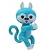 HanTop Interactive Baby Squirrel Finger Puppy Electronic Pet Toys for Boys and Girls (Sky Blue)