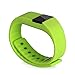 Juboury Bluetoooth 4.1 Fitness Smart Bracelet Smart Wristbands with Pedometer Sleep Tracker Fitness Tracker for IOS Android Phones (Green)