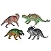 DINOSAUR TOYS Party Favors Figures - 12 Pack - 5.5 Inches - Safe Material, Assorted Realistic Large Dinosaur Figurines For Kids - For Birthday Party, Decoration, Gift, Prize, Toys For Boys & Girls, E