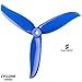 DALPROP CYCLONE Drone Propeller - FalcoRC 3 Leaf Props Tri-Blade High-Speed Propeller T5045C 6Pairs/12pieces(6CW/6CCW) for Drone Quadcopter FPV RC Racing (Yellow/Green/Purple)