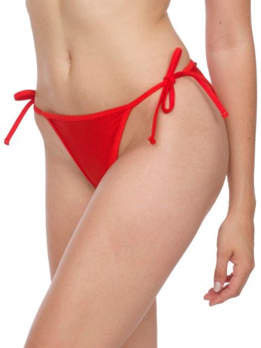 American Apparel Nylon Tricot Side-Tie Bikini Bottom