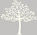 Wall Pops WallPops WPK0837 Silhouette Tree Wall Art Kit, White & Off-White