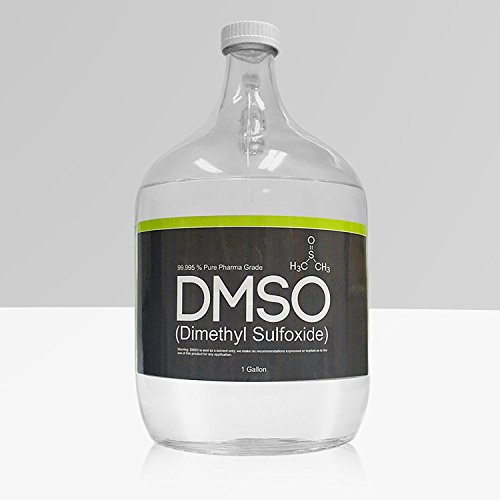 LOW ODOR DMSO Glass 1 Gallon Bottle Special 99.995 Pharma Grade