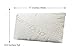Hotel Comfort Ultra Comfort Memory Foam Dual Cover Travel Lumbar Pillow