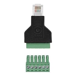 Zerone Cable Audio Adapter, Ethernet RJ12 6P6C Male