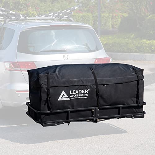 Leader Accessories Waterproof Hitch Cargo Carrier Bag, 17 Cu Ft (58" 21