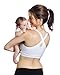 Rumina Racerback Hands Free Pump&Nurse Nursing Bra for Pumping. Perfect for Breastfeeding Pumps by Spectra, Medela, Lansinoh, etc., Nude L