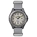 Timex Unisex T499319J  Expedition Aluminum Camper Gray Nylon Slip Thru Strap Watch