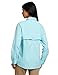 Columbia Women's Bahama Long Sleeve Shirt, Small, Clear Blue
