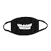 Mouth Mask,MagicFour Cotton Mask,Black Fashion Cool Anime Teeth Mouth Mask for Boys Girls