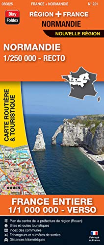 221 - NORMANDIE (CARTES ROUTIERES) (French Edition) by BLAY-FOLDEX