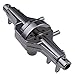 Hobbypark 1 Piece Front / Rear Aluminum Axle Housing (Shell Only) for Redcat Everest Gen7 PRO / Sport Replacement of 706010 (Dark Grey)