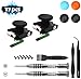 Two Pack Analog 3D Joy con Joystick Replacement for Nintendo Switch, Joy con Controller Full NS Repair Tool Set，Switch Thumb Stick Joystick Replacement Parts