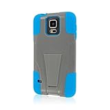 Empire MPERO IMPACT X Series Kickstand Case for Samsung Galaxy S5/GS5 - Retail Packaging - Gray/Blue