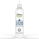 Tear Stain Remover for Dogs and Cats - Advanced Natural Formula Best for Effectively Cleaning Stains & Buildup Free of Chemicals Plus Prevents Dyed Fur - Gentle, Safe, Made in USA, 100% Guaranteed