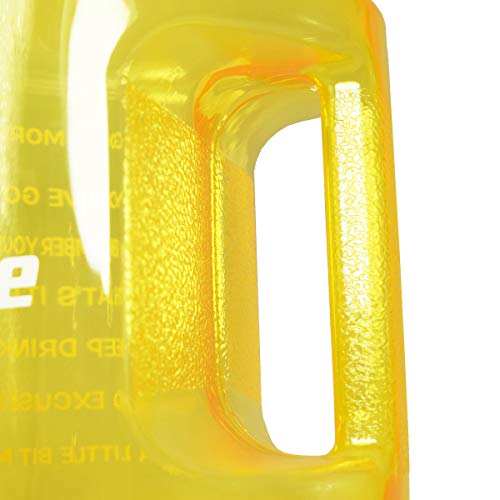 image for BuildLife 43OZ(1.3L) Water Bottle Motivational Fitness Workout with Ti