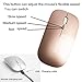 Upgraded Bluetooth Wireless Mouse for Laptop MacBook pro iPad MacBook Air Chromebook iPad Pro iPad Air Mac Pc Win8/10 (Electroplated Frame Rose Gold)