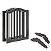 unipaws Support Feet for Wooden Pet Gate, Freestanding Dog Gate, Set of 2, Design for 0.71 inches Thickness Panel, Espresso